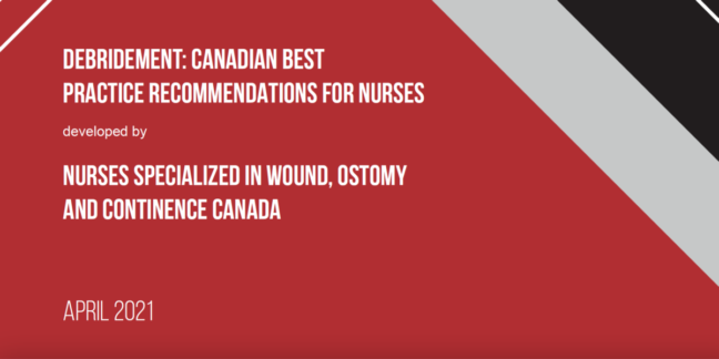 Case study on Canadian debridement recommendations produced by Opencity Inc