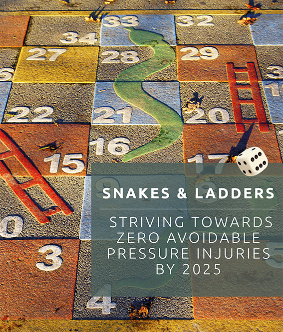 Curiato, pressure injury, pressure ulcers, Snakes & Ladders,