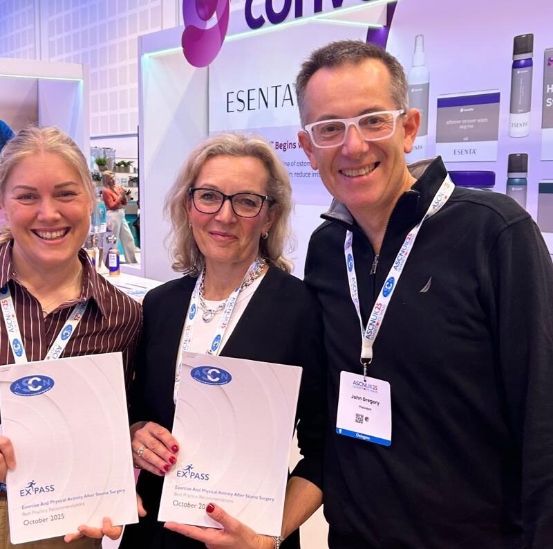 EXPASS Opencity Inc case study. ASCN UK. Exercise Physical Activity Stoma Surgery