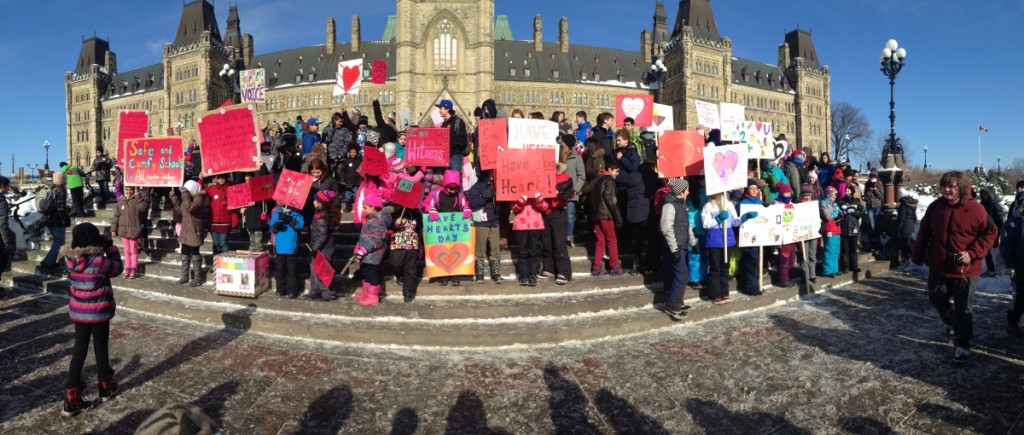 First Nations Child and Family Caring Society, Spirit Bear, Have a Heart Day, Ottawa