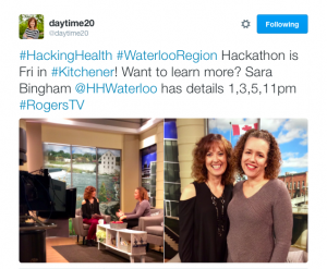 Hackathon, Hacking Health, Sara Bingham,