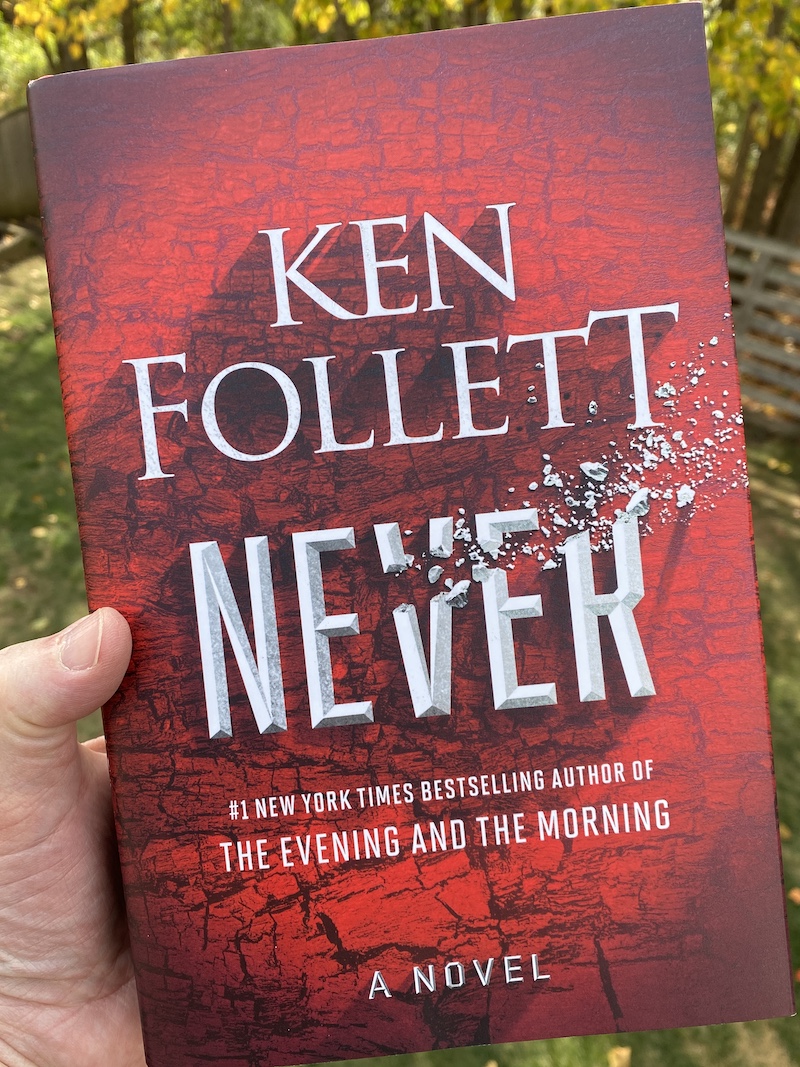 Never by Ken Follett - OpencityInc recommended reads from 2022