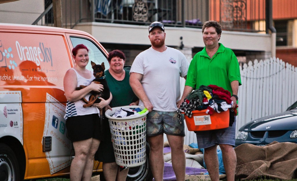 Orange Sky Laundry, Opencity Inc., homeless, Australia, Charity Spotlight