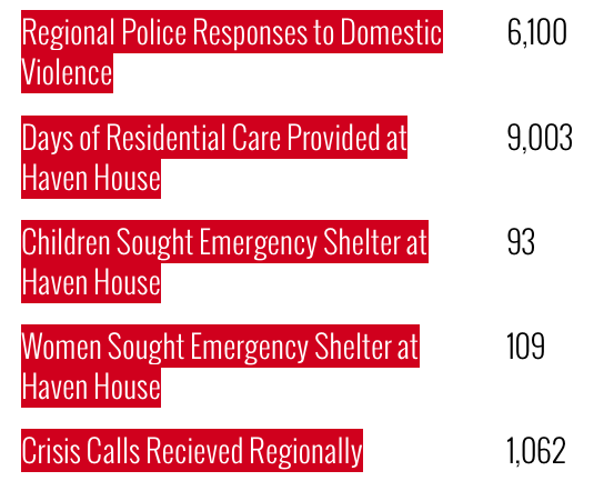 Opencity Inc., Charity Spotlight, WCSWR, Rebuild Haven House, Domestic Violence Stats