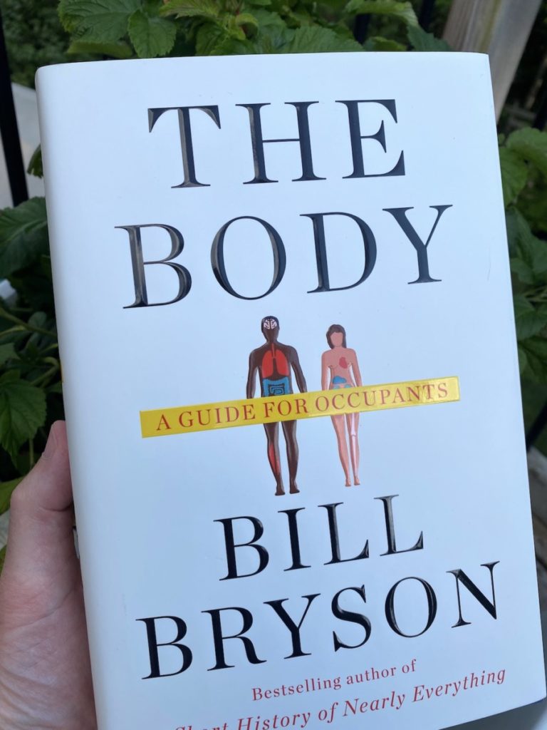 Picture of the book by Bill Bryson on The Body, part of an OpencityInc 9 books that made a positive difference in 2020