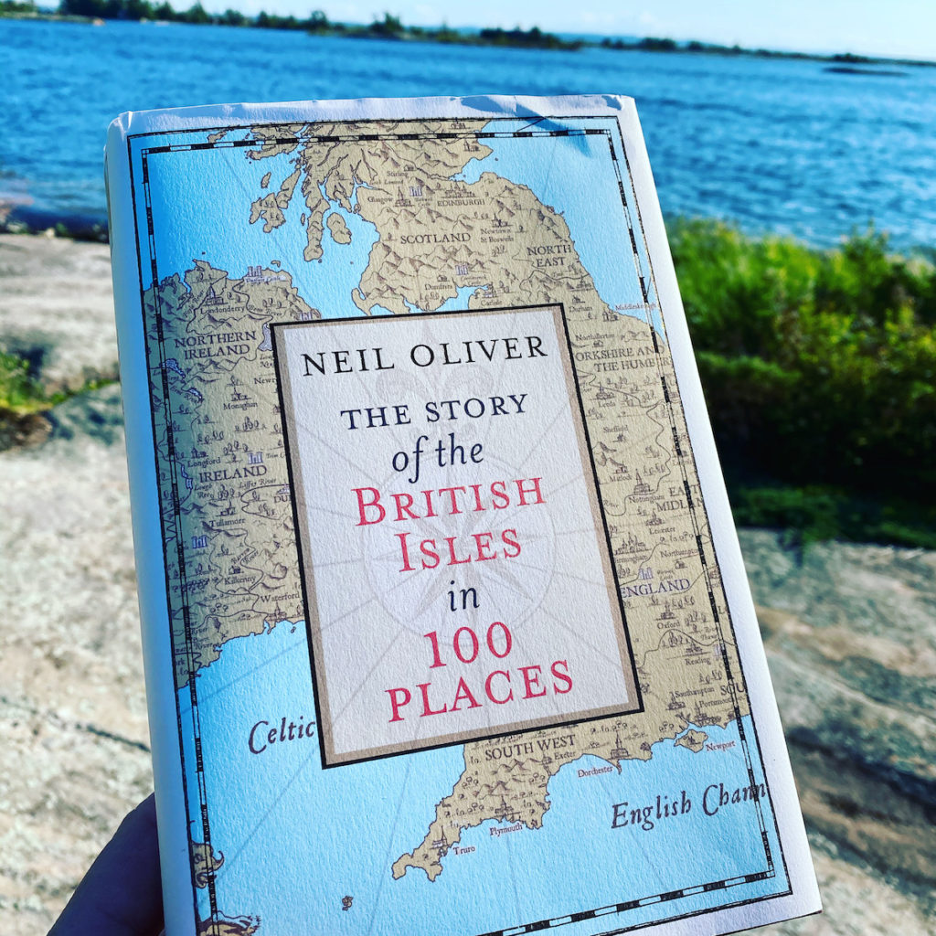 Picture of the book by Neil Oliver The Story of the British Isles in 100 places part of the OpencityInc 9 books that made a positive difference in 2020