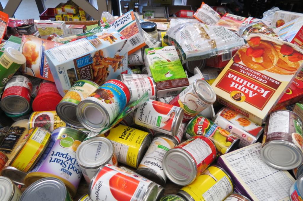 The Food Bank of Waterloo Region, Charity Spotlight feature. Food can donations, Food for thought, Opencity Inc.