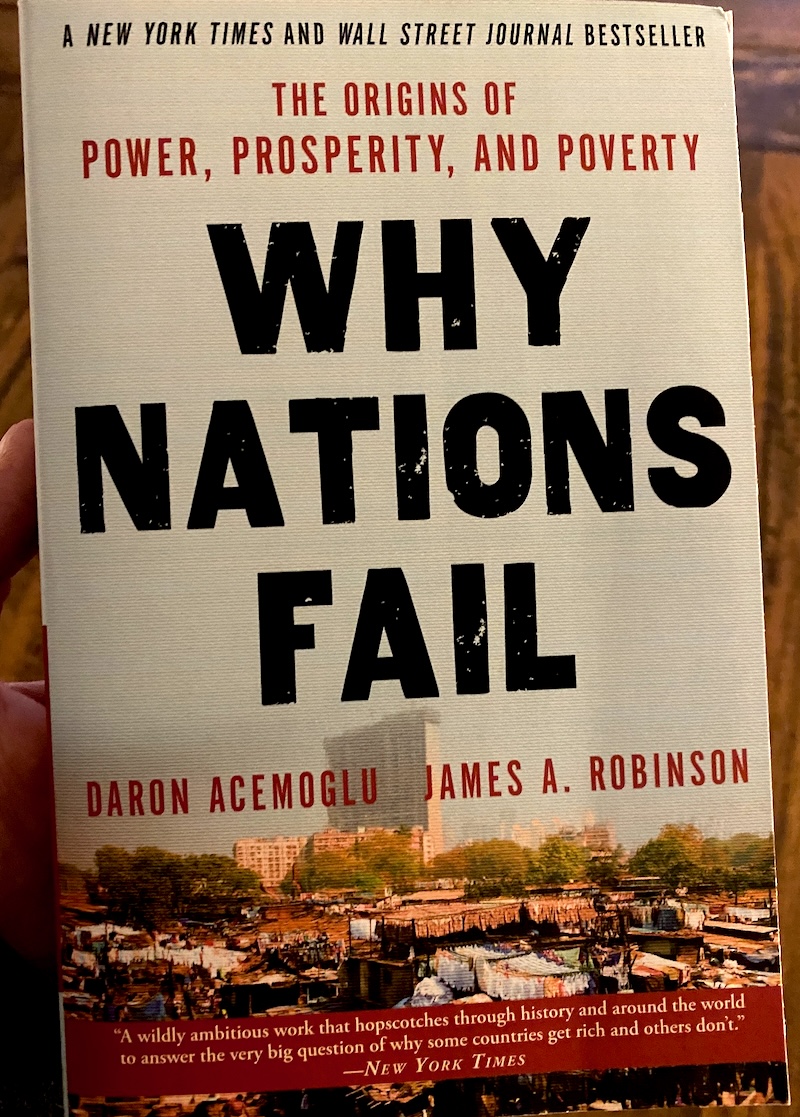 2023 reads, OpencityInc, pages, best books, Why Nations Fail