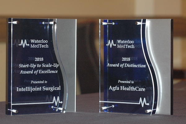 Inaugural winners of the 2018 Waterloo MedTech awards, Waterloo MedTech